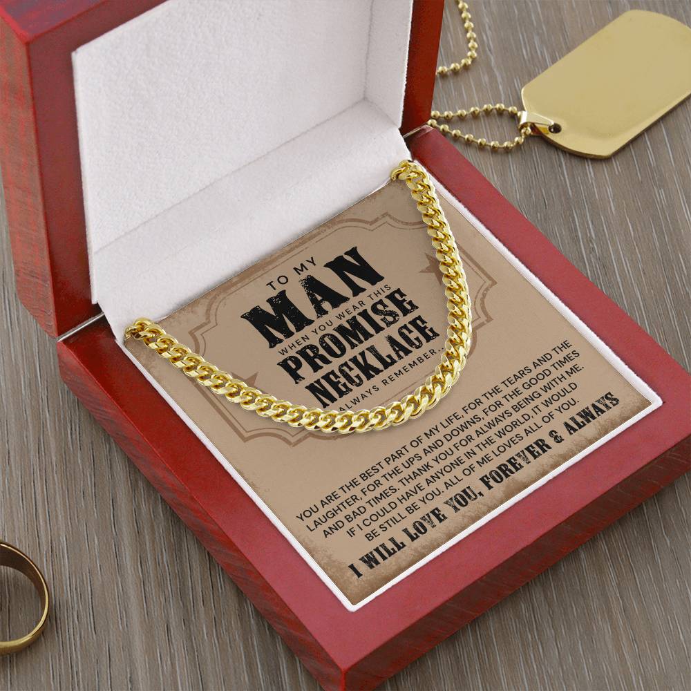 You Are The Best Part Of My Life - Cuban Link Chain Necklace