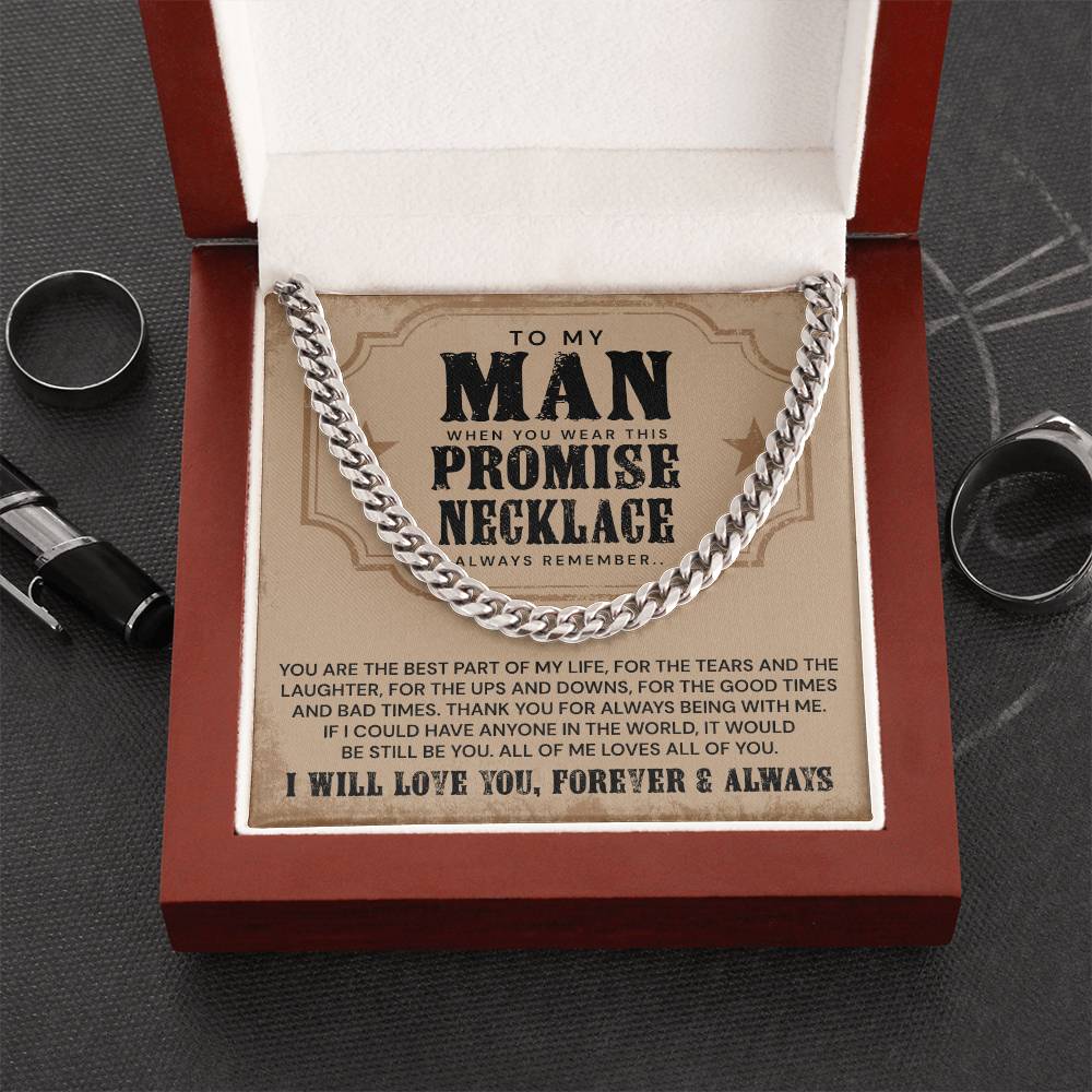 You Are The Best Part Of My Life - Cuban Link Chain Necklace