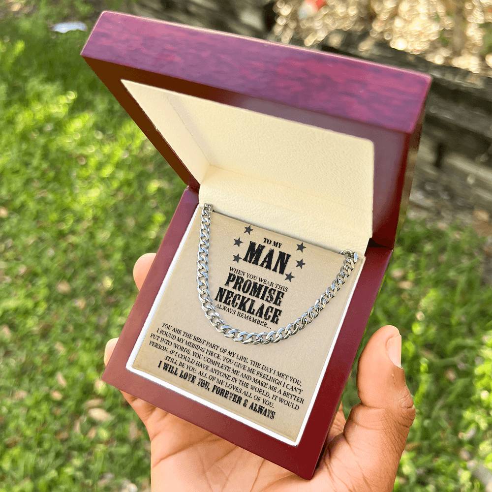 You Are The Best Part Of My Life - Cuban Link Chain Necklac