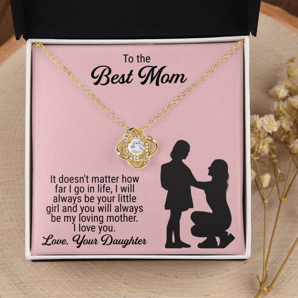 Mothers Day Gift Idea Mothers Day Necklaces For Mom From Daughter Mothers Day Gift From Daughter Gifts For Mom Birthday Love Knot Necklace