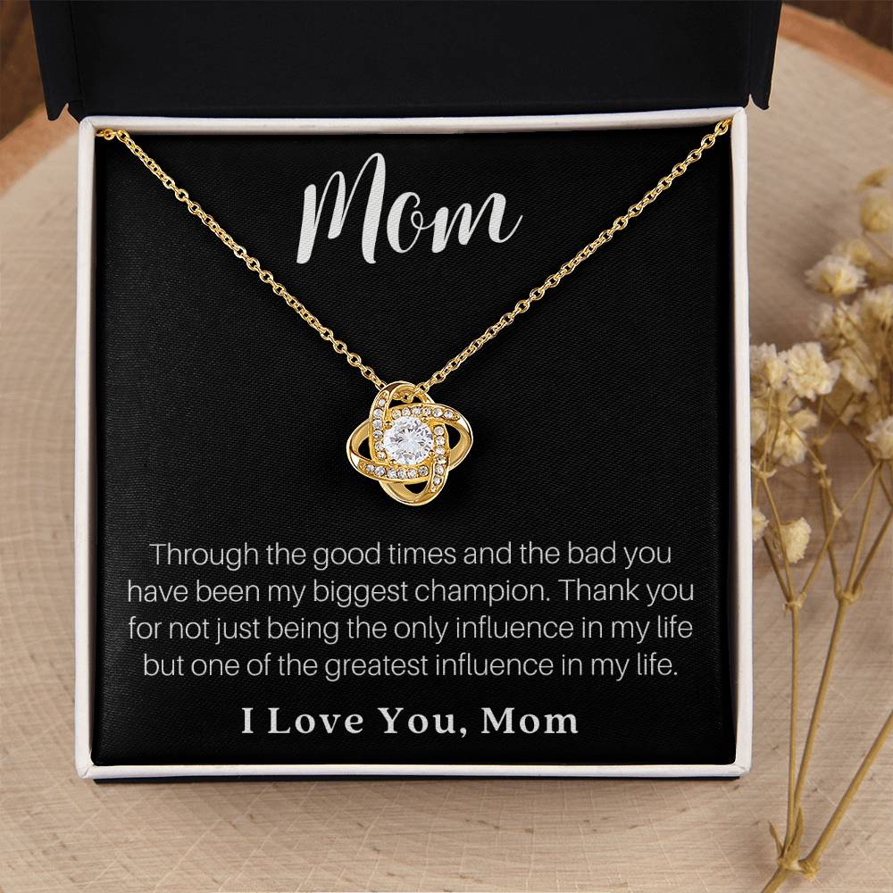 Mother's Day Or Just To Say I Love You Mom Love Knot Necklace 26 Love Knot Necklace