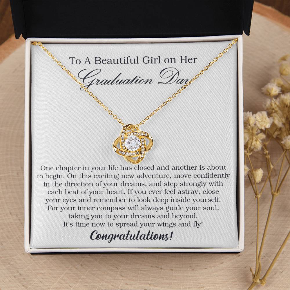 Graduation Gift For Her College Graduation Gift For Her High School Senior Graduation Class Of 2022 Love Knot Necklace