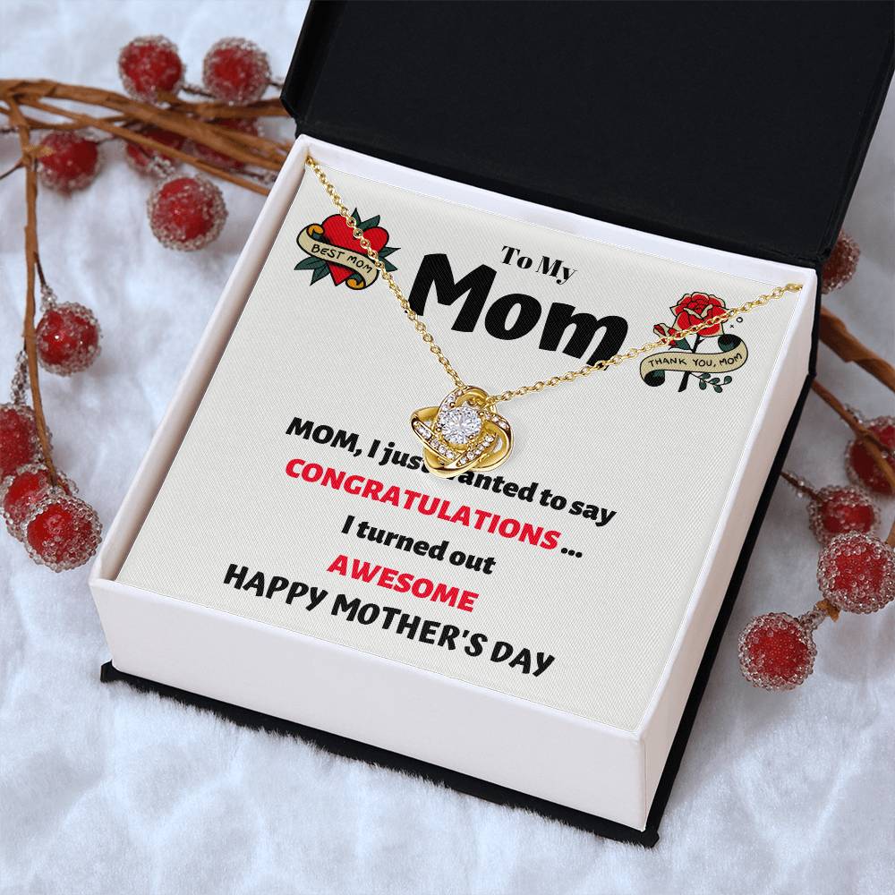 Ewesome Love Knot Necklace