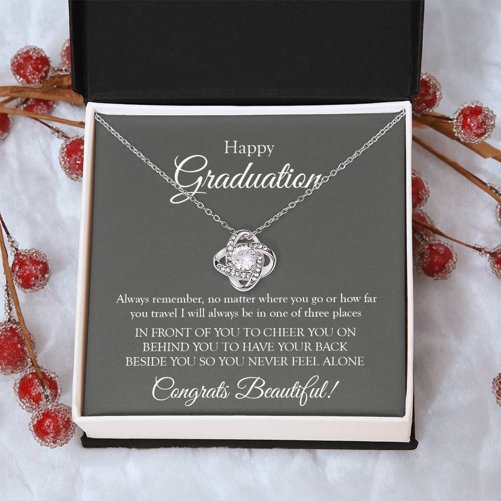 Graduation Gift For Her Necklace Gift For Daughter Granddaughter Niece Best Friend Godda Love Knot Necklace