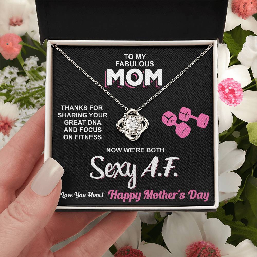 Unbreakable Bond Necklace Love Knot Necklace