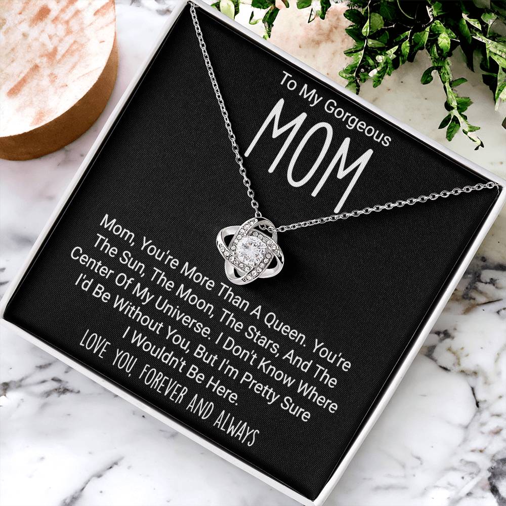 Mom's Gift - Love Knot Necklace Love Knot Necklace