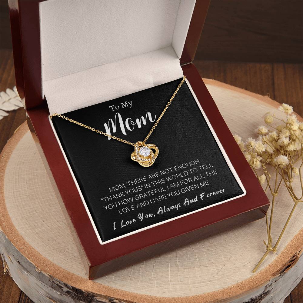 Mother's Day Happy Birthday Or Just To Say I Love You Mom Love Knott Necklace - 20 Love Knot Necklace