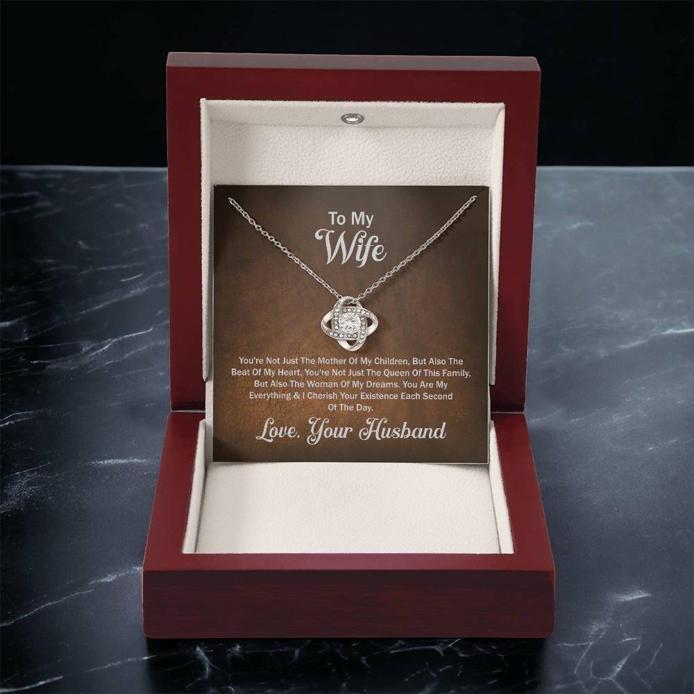 Beat Of Love Knot Necklace