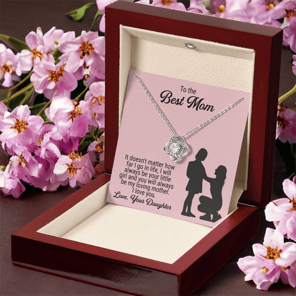 Mothers Day Gift Idea Mothers Day Necklaces For Mom From Daughter Mothers Day Gift From Daughter Gifts For Mom Birthday Love Knot Necklace