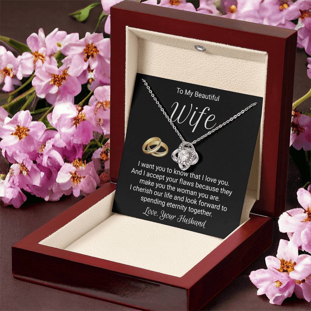Gift For Wife Ideas - Love Knot Necklace Love Knot Necklace