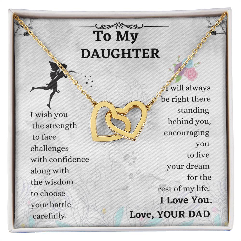 TO5EFF~1 Interlocking Hearts Necklace