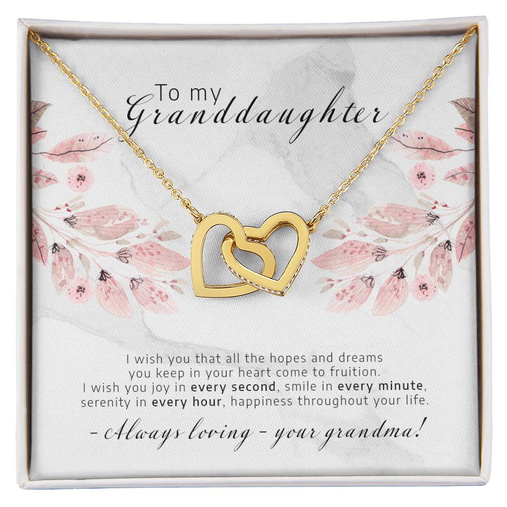 Every Second Every Minute - Interlocking Hearts Necklace