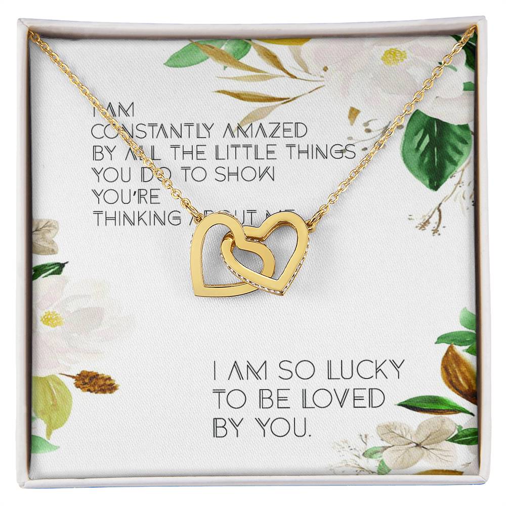 Anniversary Gift For Wife Gifts For Wedding Anniversary Interlocking Hearts Necklace