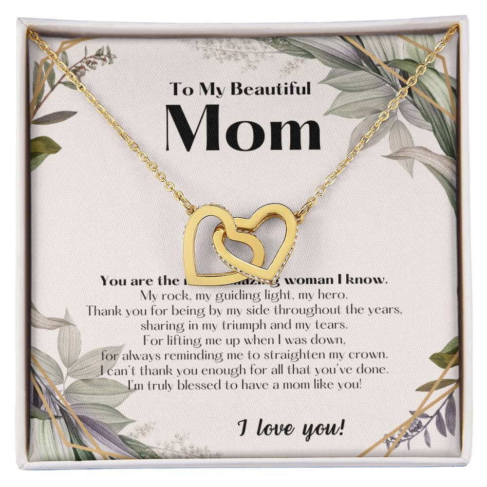 TO80BD~1 Interlocking Hearts Necklace