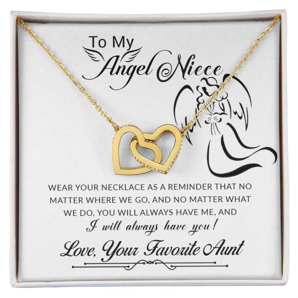 Angel Niece - Interlocking Hearts Interlocking Hearts Necklace