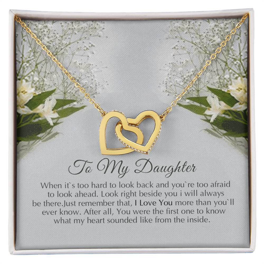 Interlocking Heart Necklace For Daughter Interlocking Hearts Necklace