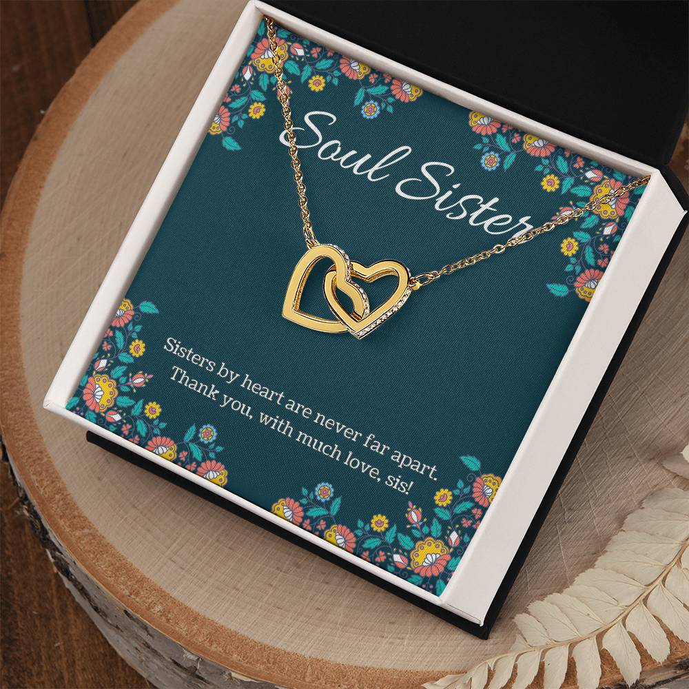 Soul Sister - Interlocking Hearts Necklace