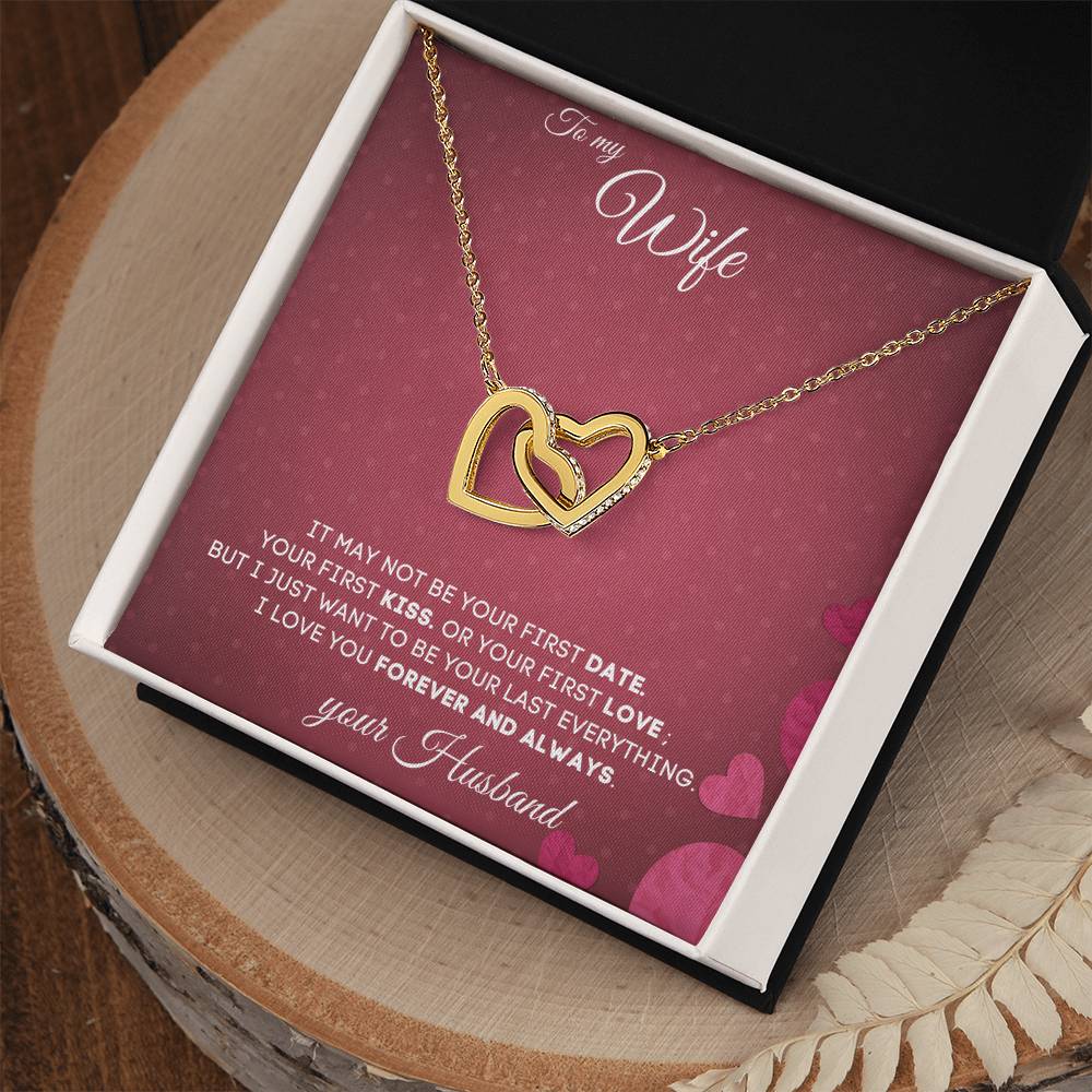 Gift For Wife It May Not Be Interlocking Hearts Necklace