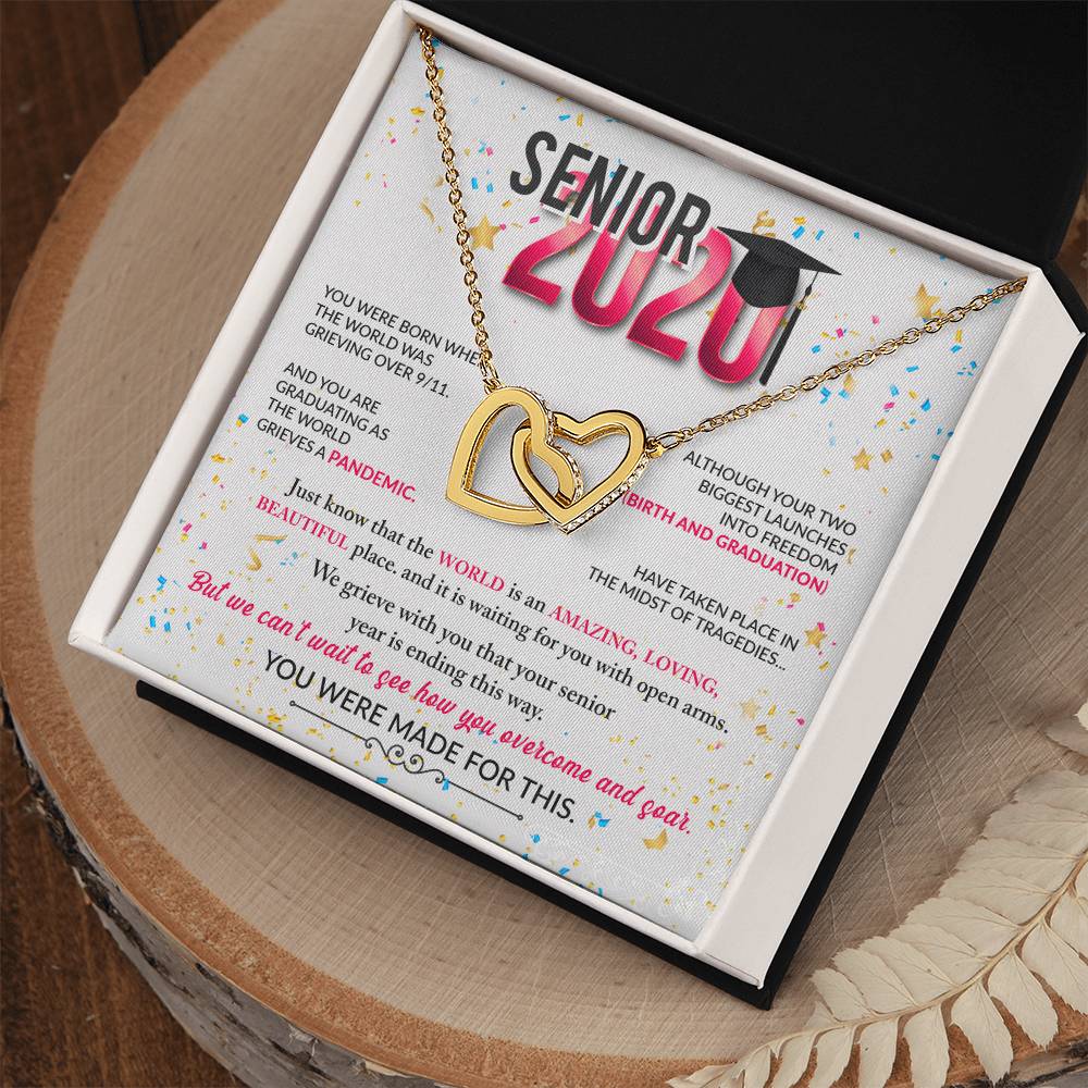 Graduation - Interlocking Hearts Interlocking Hearts Necklace