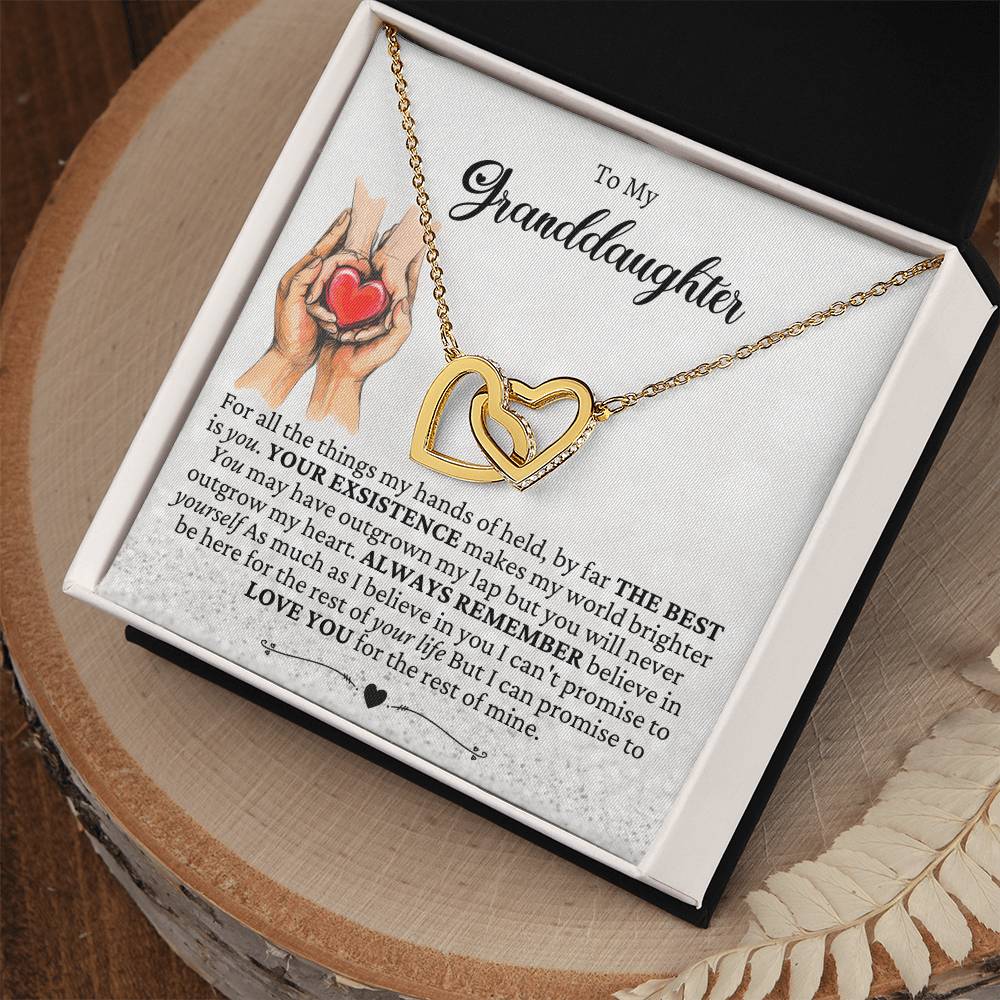 I Promise To Always Love You Interlocking Hearts Holding Hearts Edition Interlocking Hearts Necklace