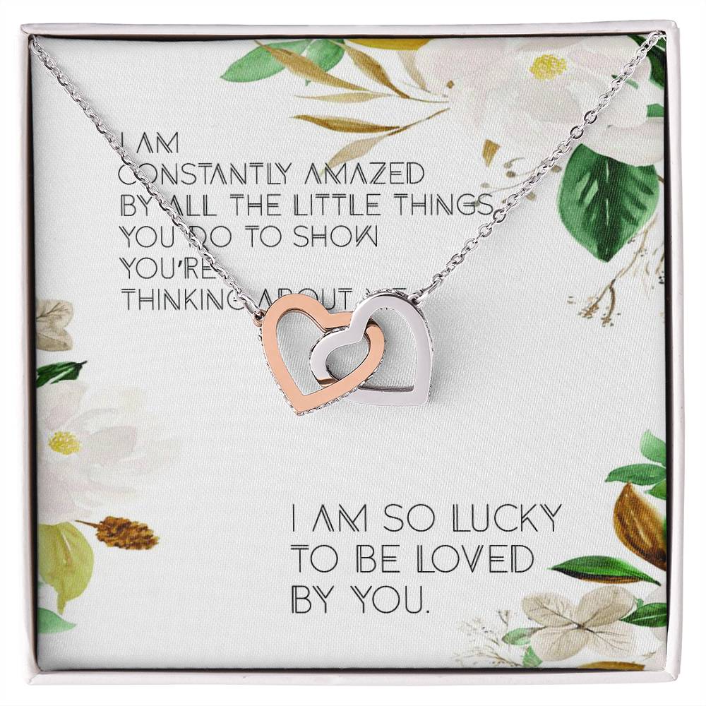 Anniversary Gift For Wife Gifts For Wedding Anniversary Interlocking Hearts Necklace
