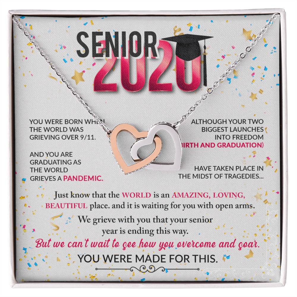 Graduation - Interlocking Hearts Interlocking Hearts Necklace