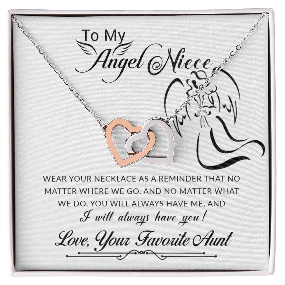 Angel Niece - Interlocking Hearts Interlocking Hearts Necklace
