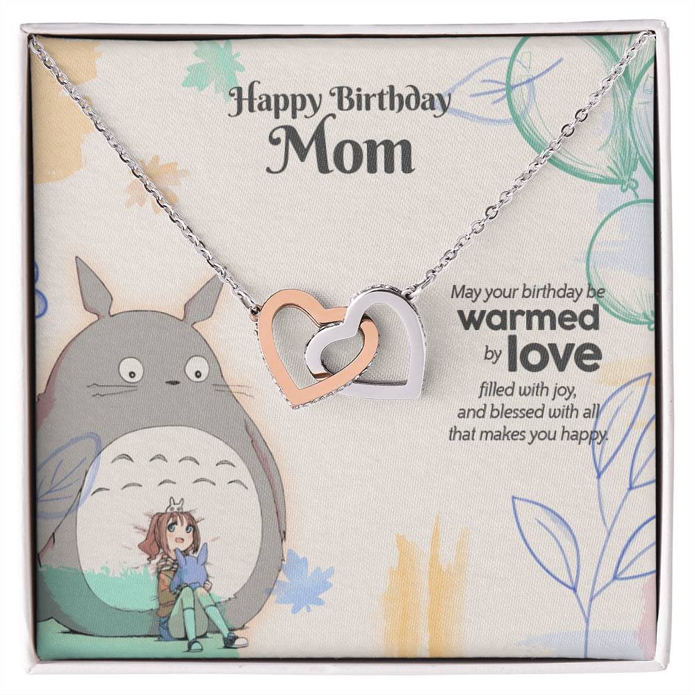 Full Of Love And Joy - Interlocking Hearts Necklace