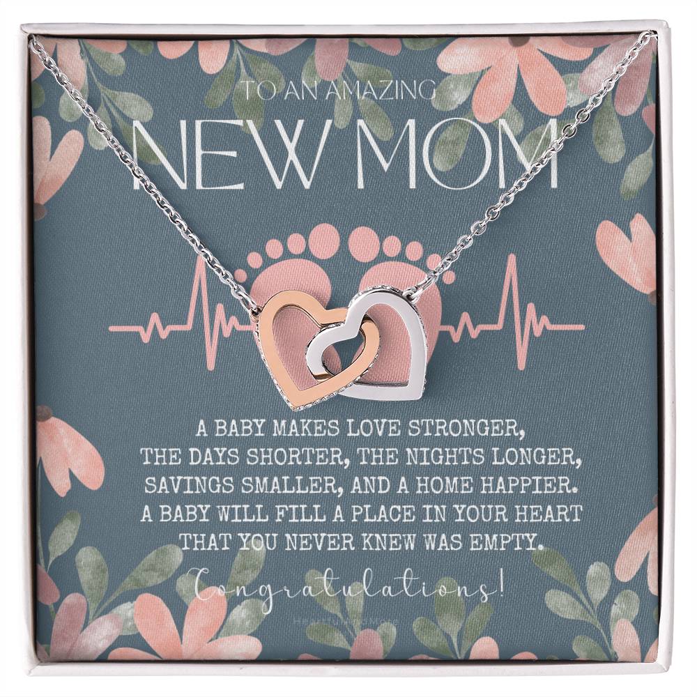 NE9BDD~1 Interlocking Hearts Necklace