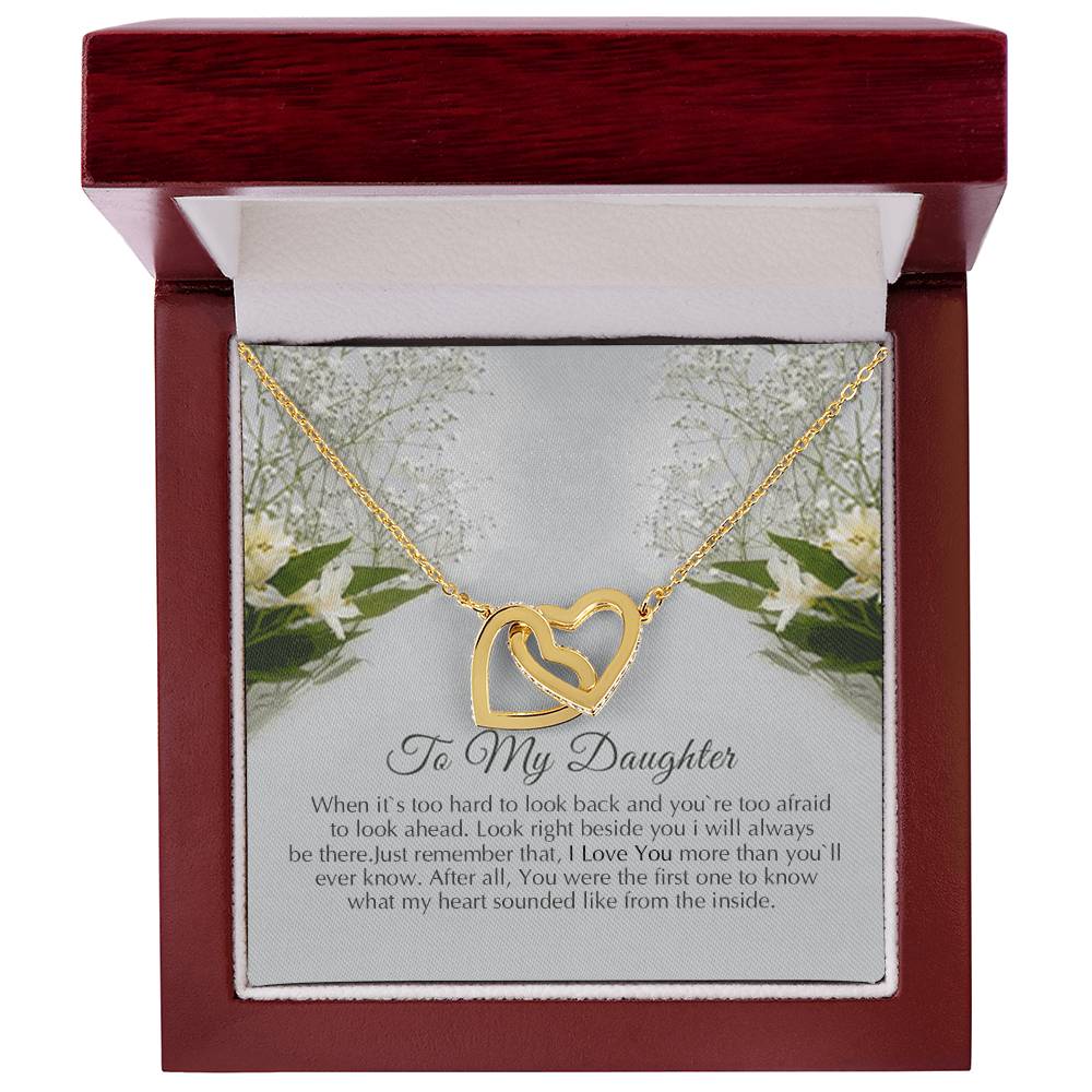 Interlocking Heart Necklace For Daughter Interlocking Hearts Necklace