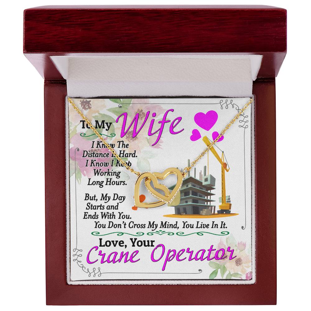 Crane Operator'S Wife - Interlocking Heart Necklace Interlocking Hearts Necklace