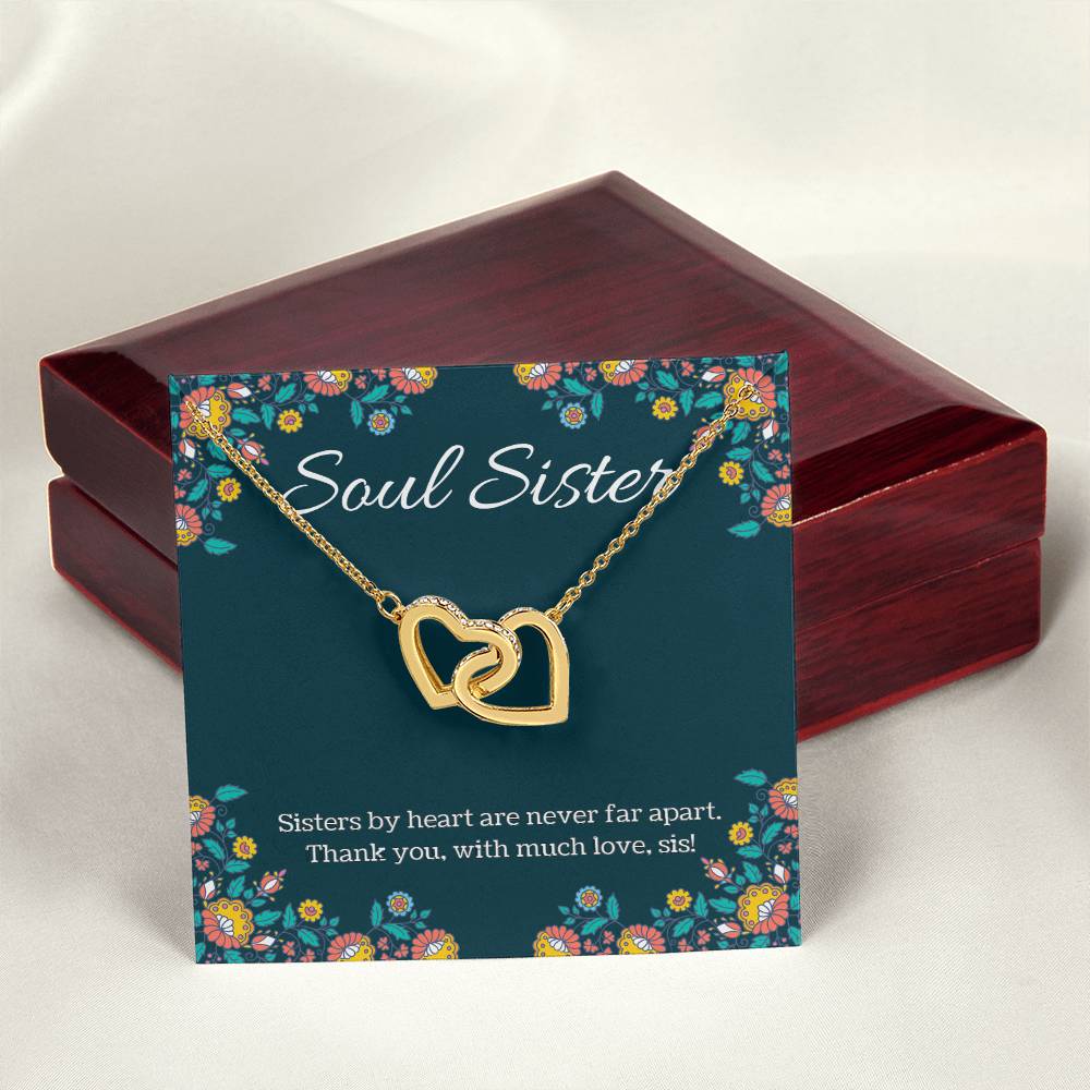 Soul Sister - Interlocking Hearts Necklace