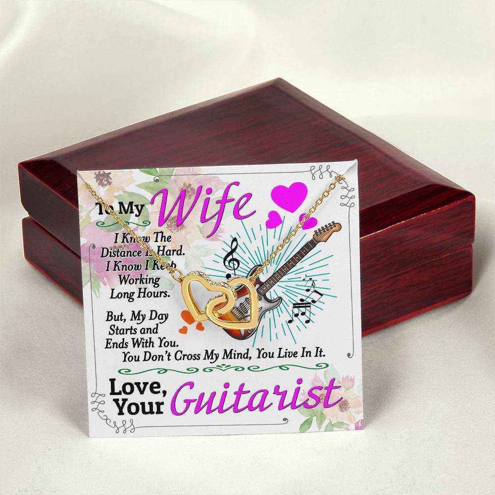 Guitarist'S Wife - Interlocking Heart Necklace Interlocking Hearts Necklace