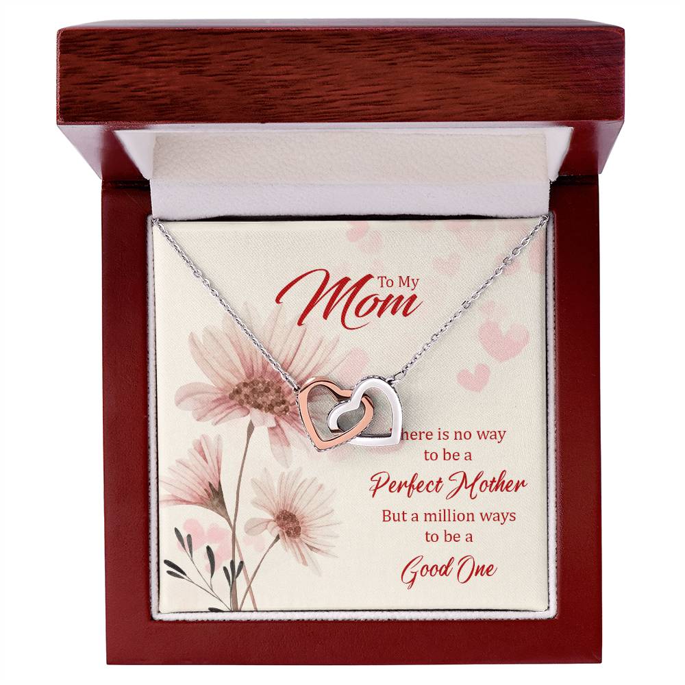 Gift For Mom - Perfect Mother - The Interlocking Heart Necklace Interlocking Hearts Necklace