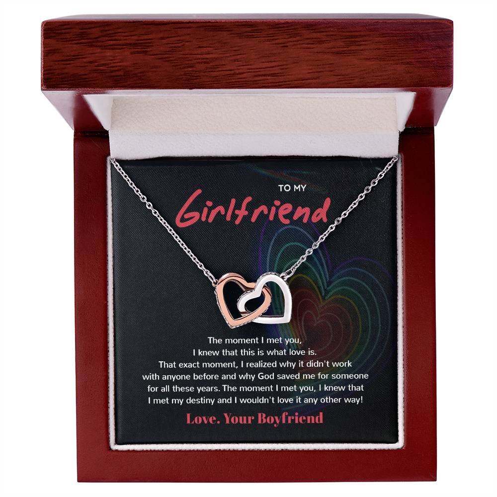 Interlocking Hearts - From Your Boyfriend Interlocking Hearts Necklace