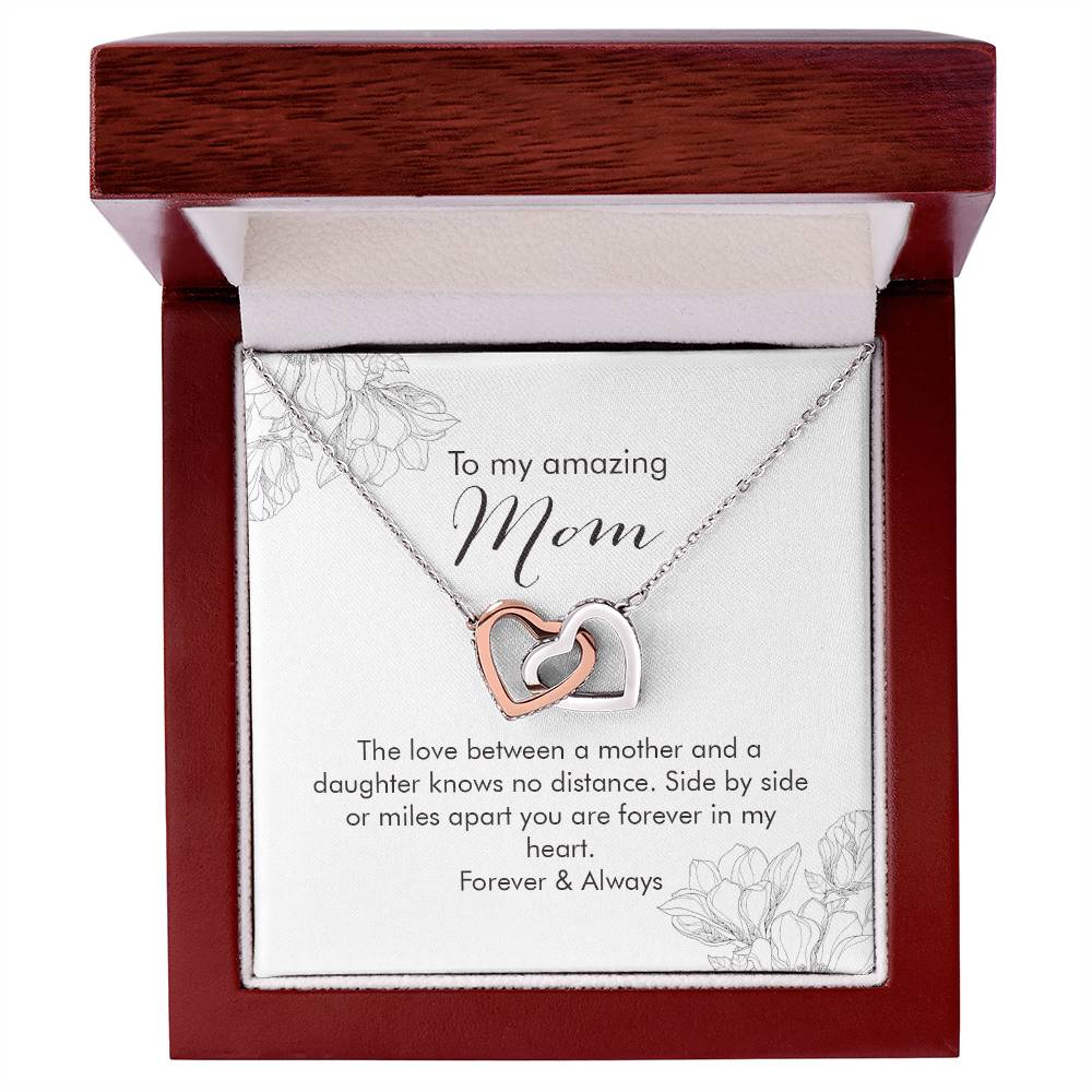 Forever In My Heart Interlocking Hearts Necklace