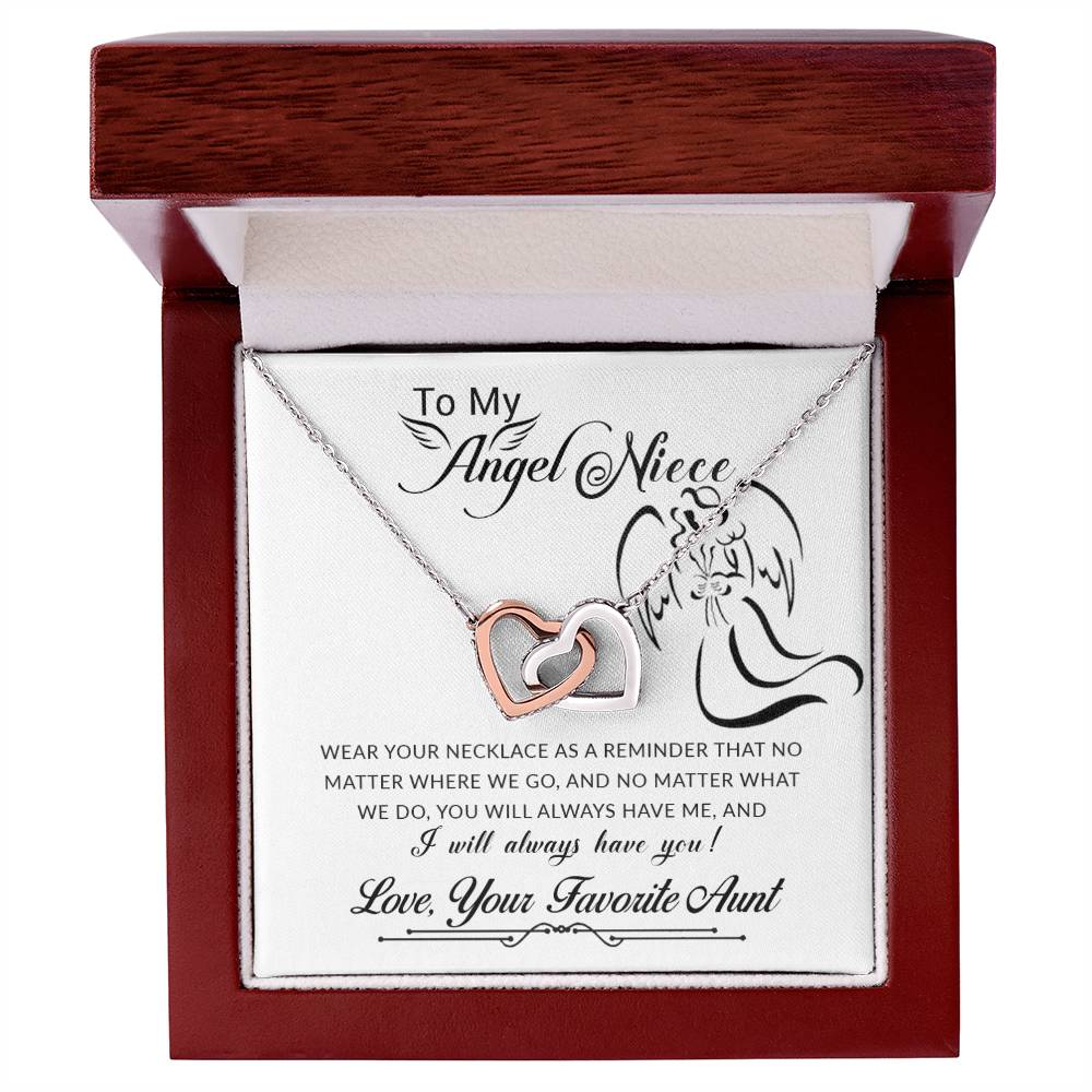 Angel Niece - Interlocking Hearts Interlocking Hearts Necklace