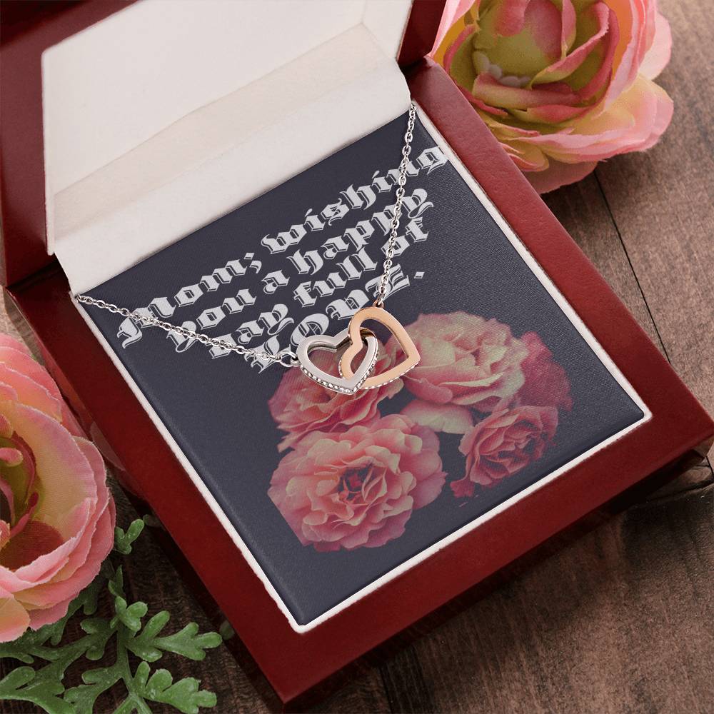 Happy Mother'S Dayike Mens Production Interlocking Hearts Necklace