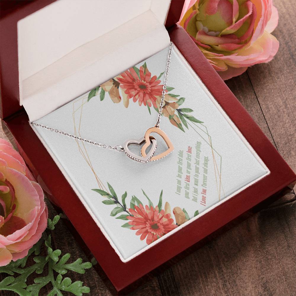 To My Future Wife Necklace Interlocking Hearts Necklace