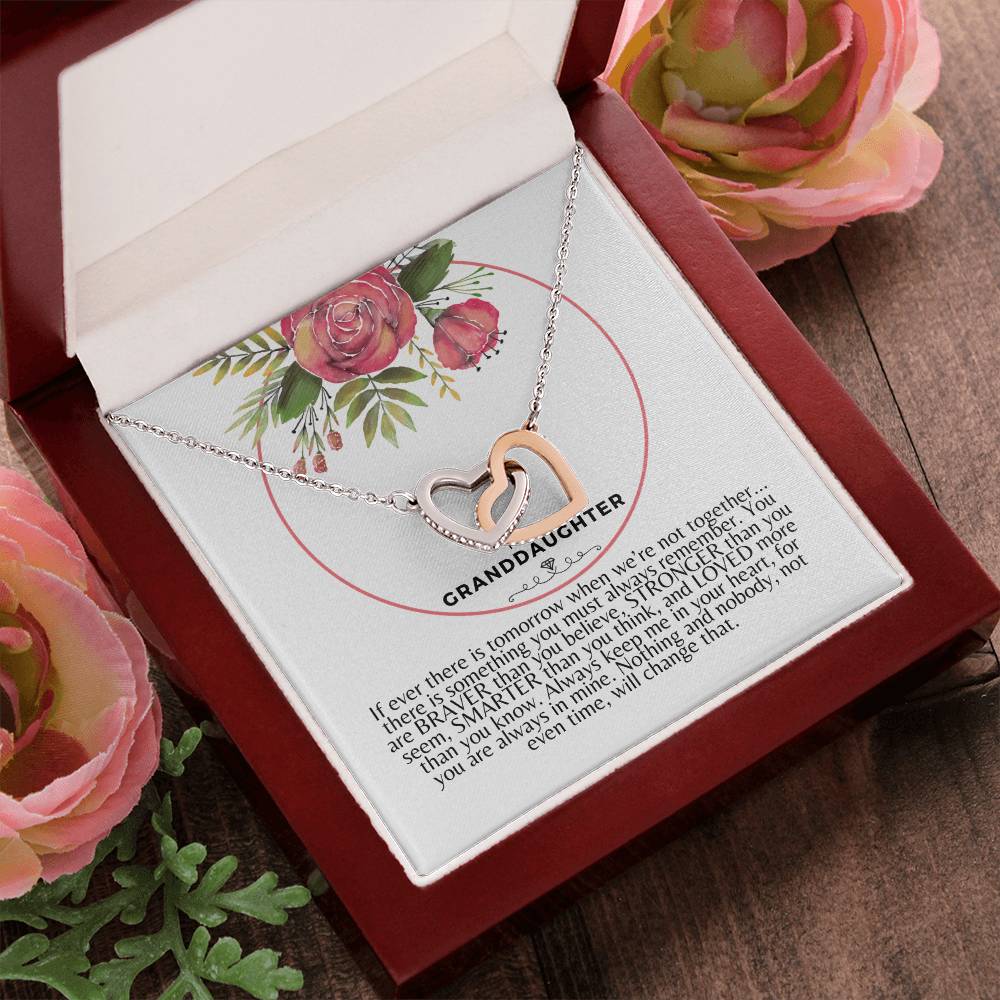 Interlocking Hearts Necklace To Granddaughter