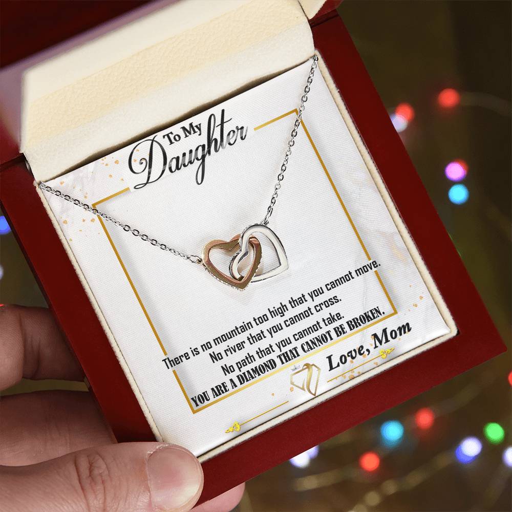 Hearts Necklace Interlocking Hearts Necklace