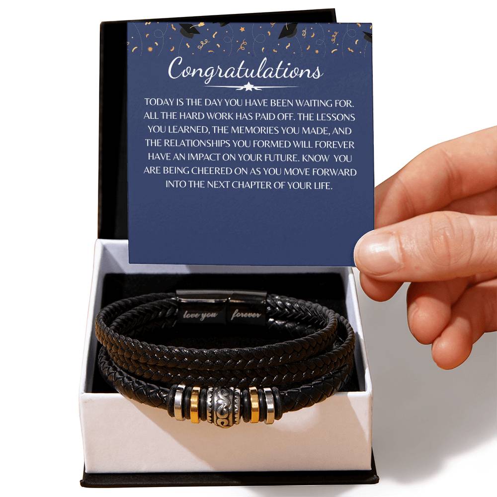 Congratulationstoday Is The Day You Have Been Waiting Forlove You Forever Bracelet - Love You Forever Bracelet