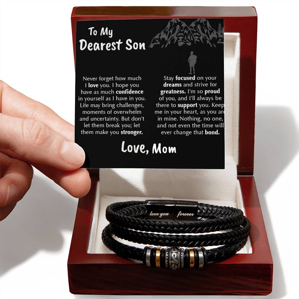 My Dearest Son Bracelet - Love You Forever Bracelet