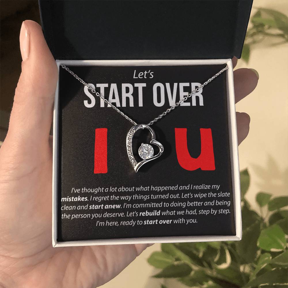 Let'S Start Over - Forever Love Necklace Forever Love Necklace