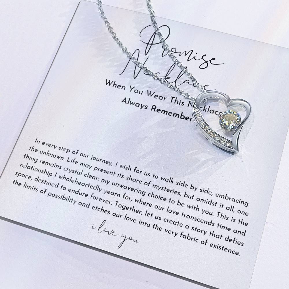 Promise Necklace For Her Forever Love Necklace