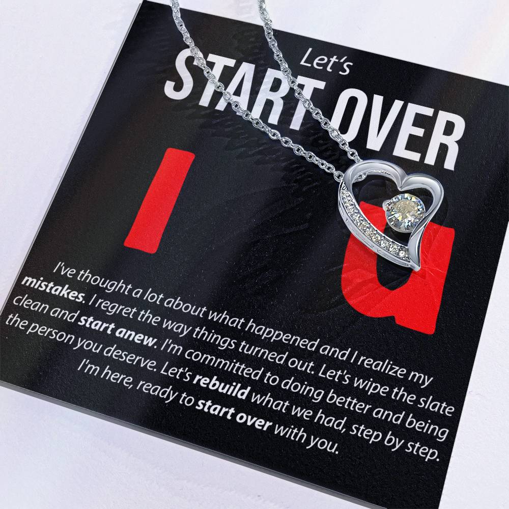 Let'S Start Over - Forever Love Necklace Forever Love Necklace
