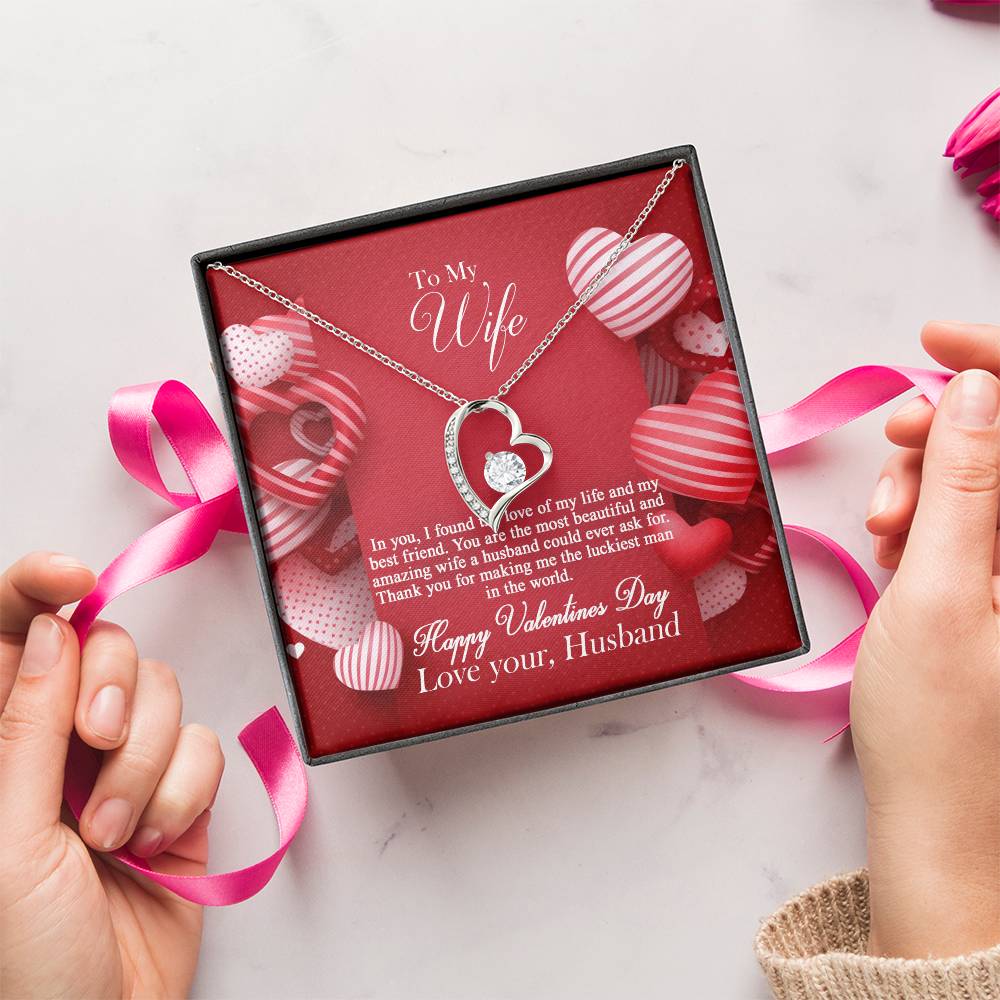 To My Wife 2 Forever Love Necklace