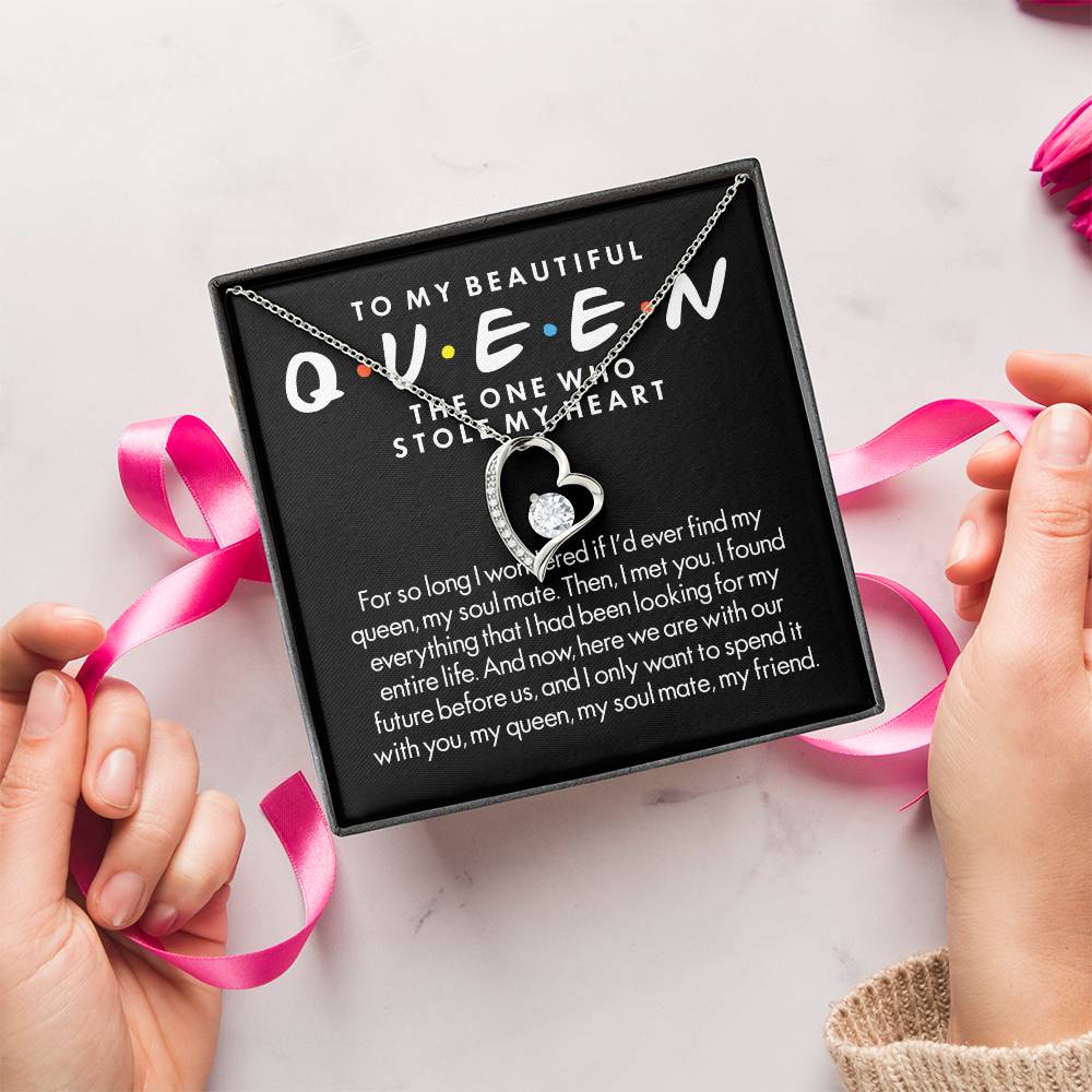 The One Who Stole My Heart Forever Love Necklace