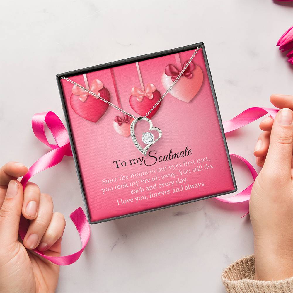 Forever Love Necklace To My Soulmate 1 Forever Love Necklace