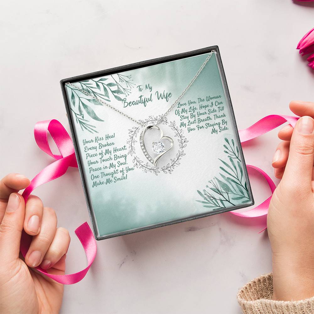 Gift For Wife - Heal My Heart - Necklace Forever Love Necklace